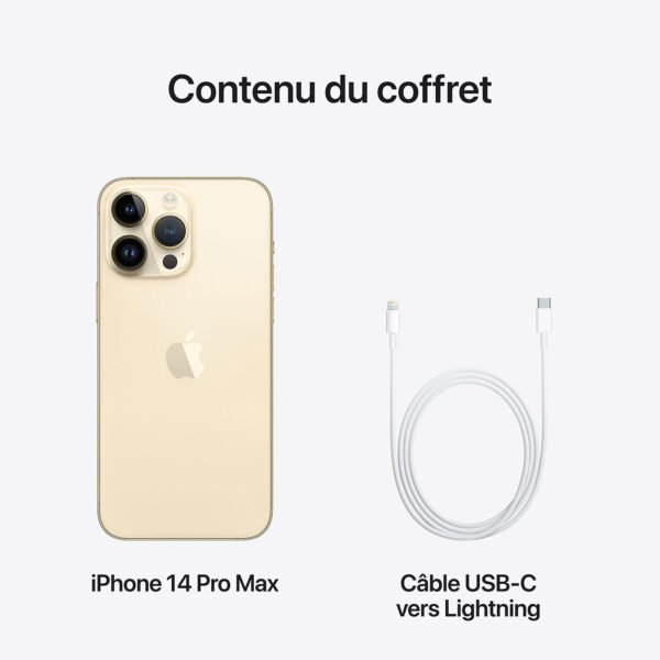 Apple iPhone 14 Pro Max 512 Go Or – Image 4